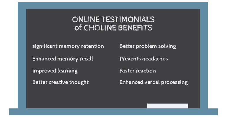 Choline Testimonials